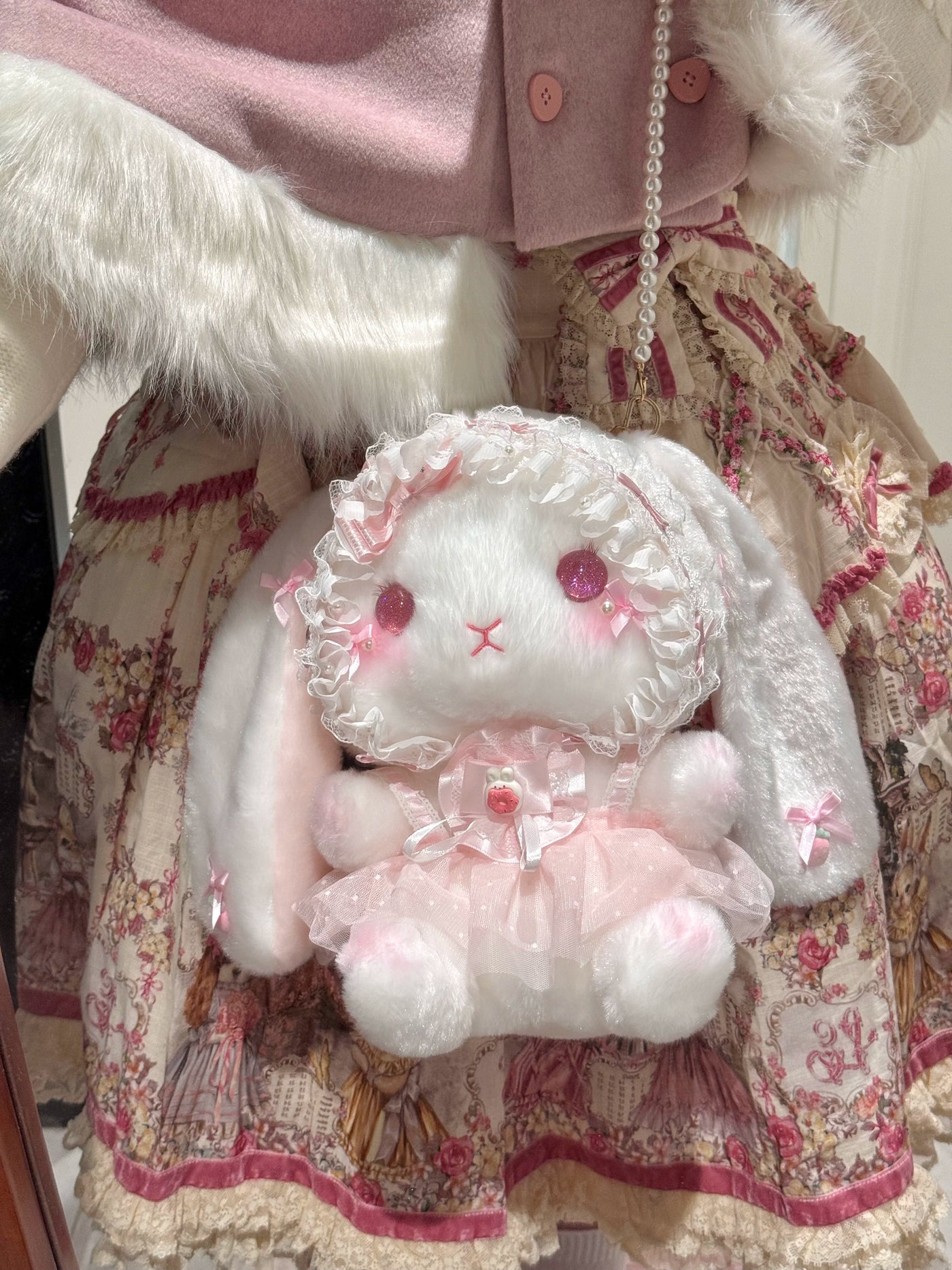 DreamHug Bear - Plush Bunny Lolita Bag - Large plush lop