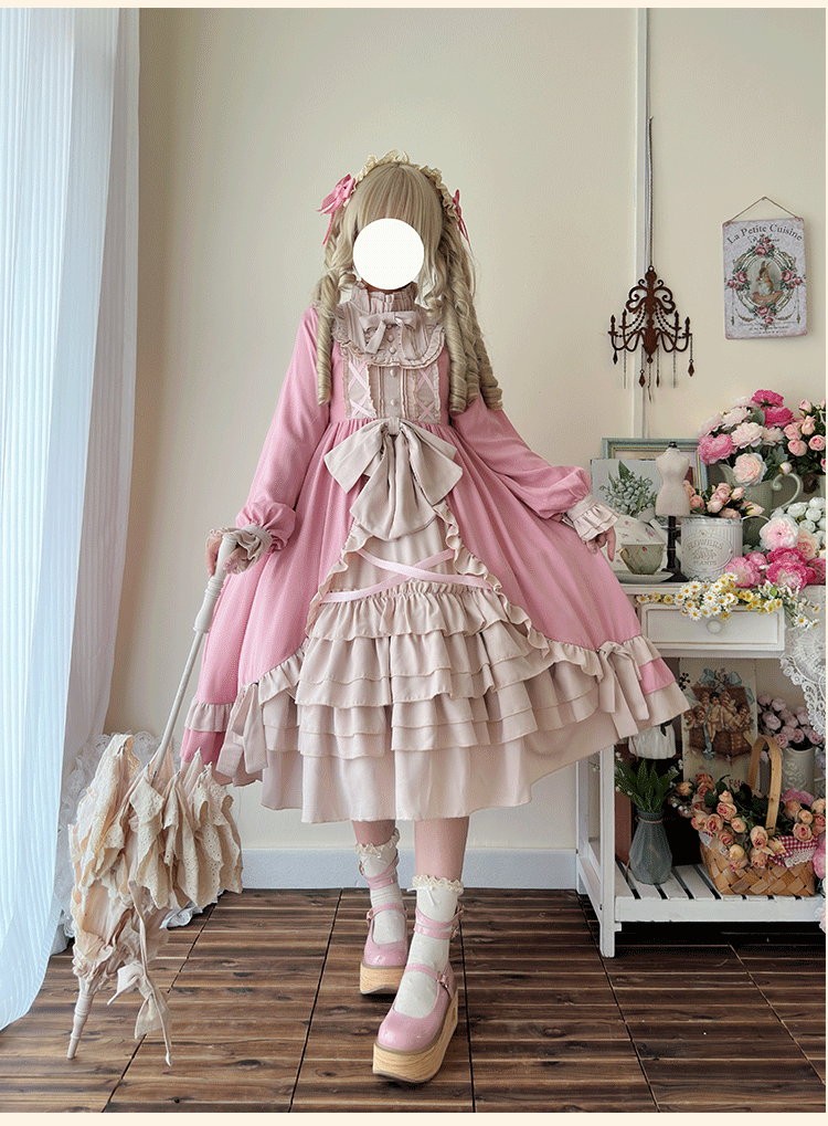 Niu Niu - Halloween Plus Size Lolita OP Dress - OP Dress