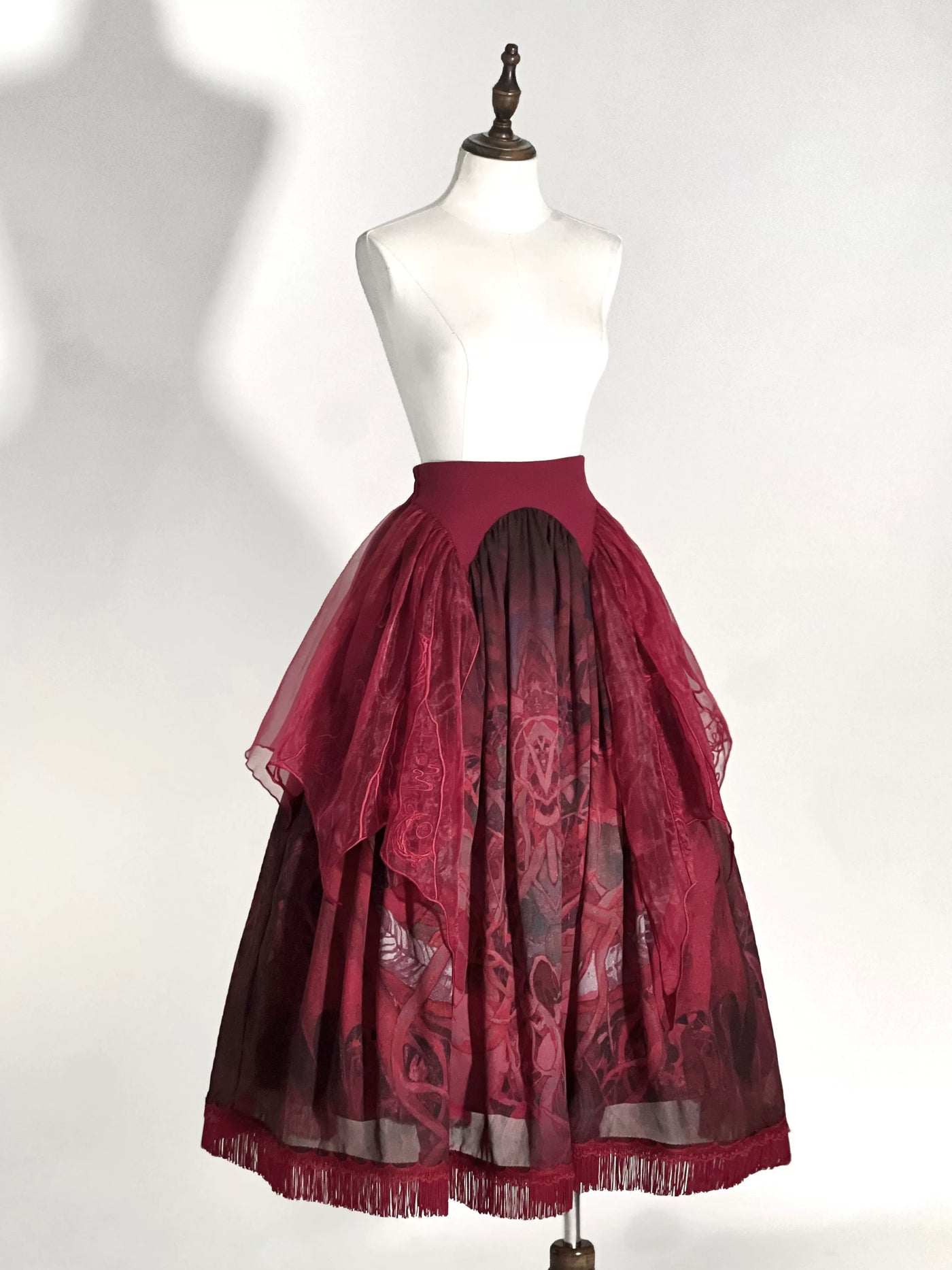tonight - Dragon & Snake - Chinese Gothic Lolita Separates with Dragon or Snake Motifs