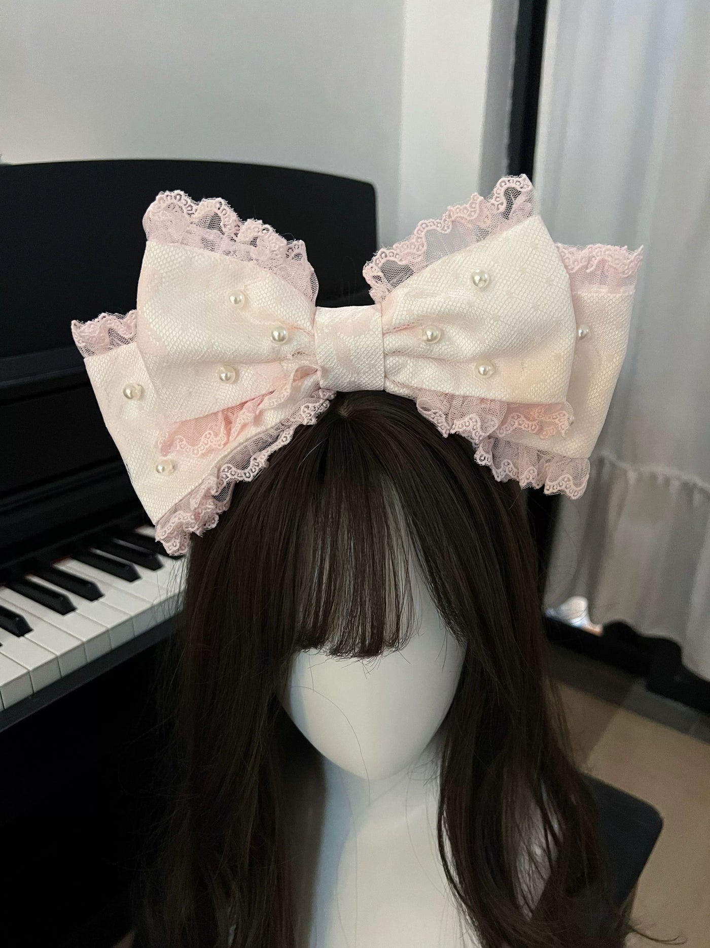 Love Overture - Sweet Lolita JSK Dress, Tiered Ruffles and Heart Lace 40624:685406