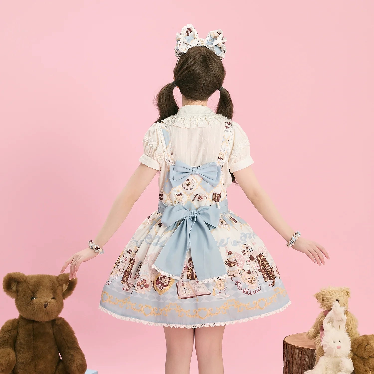 Sweet Dream Baa Baa - Alice Rabbit-  Lolita JSK & Suspender Dress