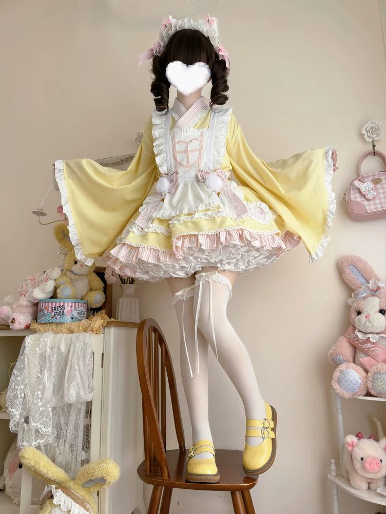 Hanguliang Sweet Nurse Cat Maid OP Dress