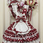 Broche rouge / S