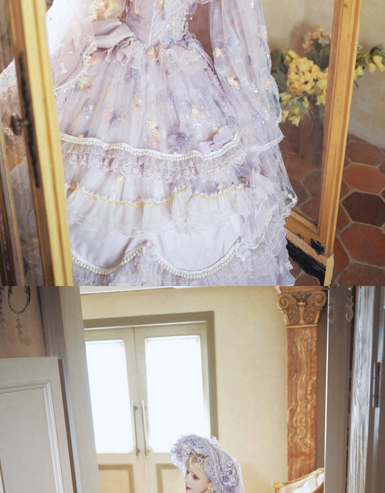 Cat Fairy - Princess on the Run - Lilac Lolita JSK