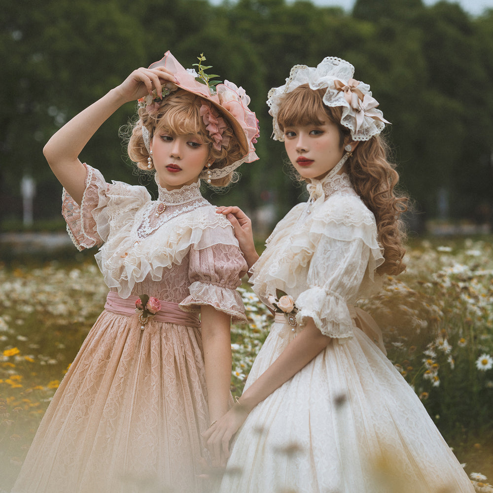 Miss Point - Woody Rose - Pure Color Lolita OP