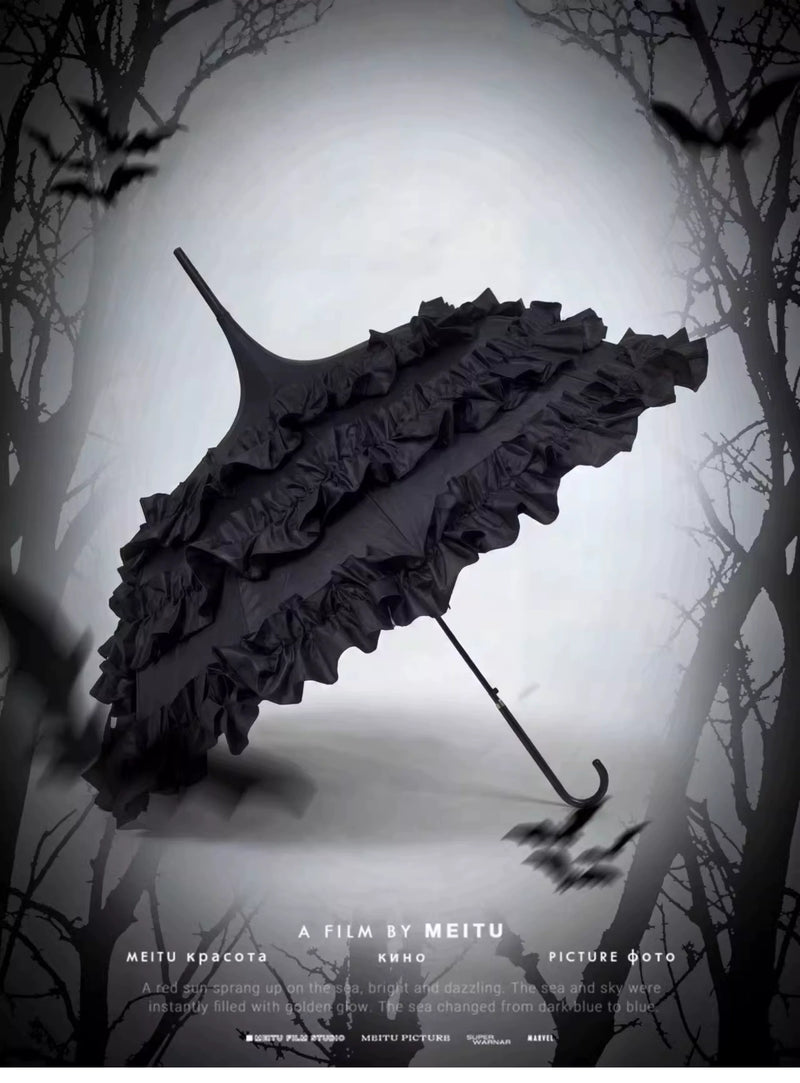 Independent Brand - Gothic Tiered Pagoda Lolita Parasol - product image 6