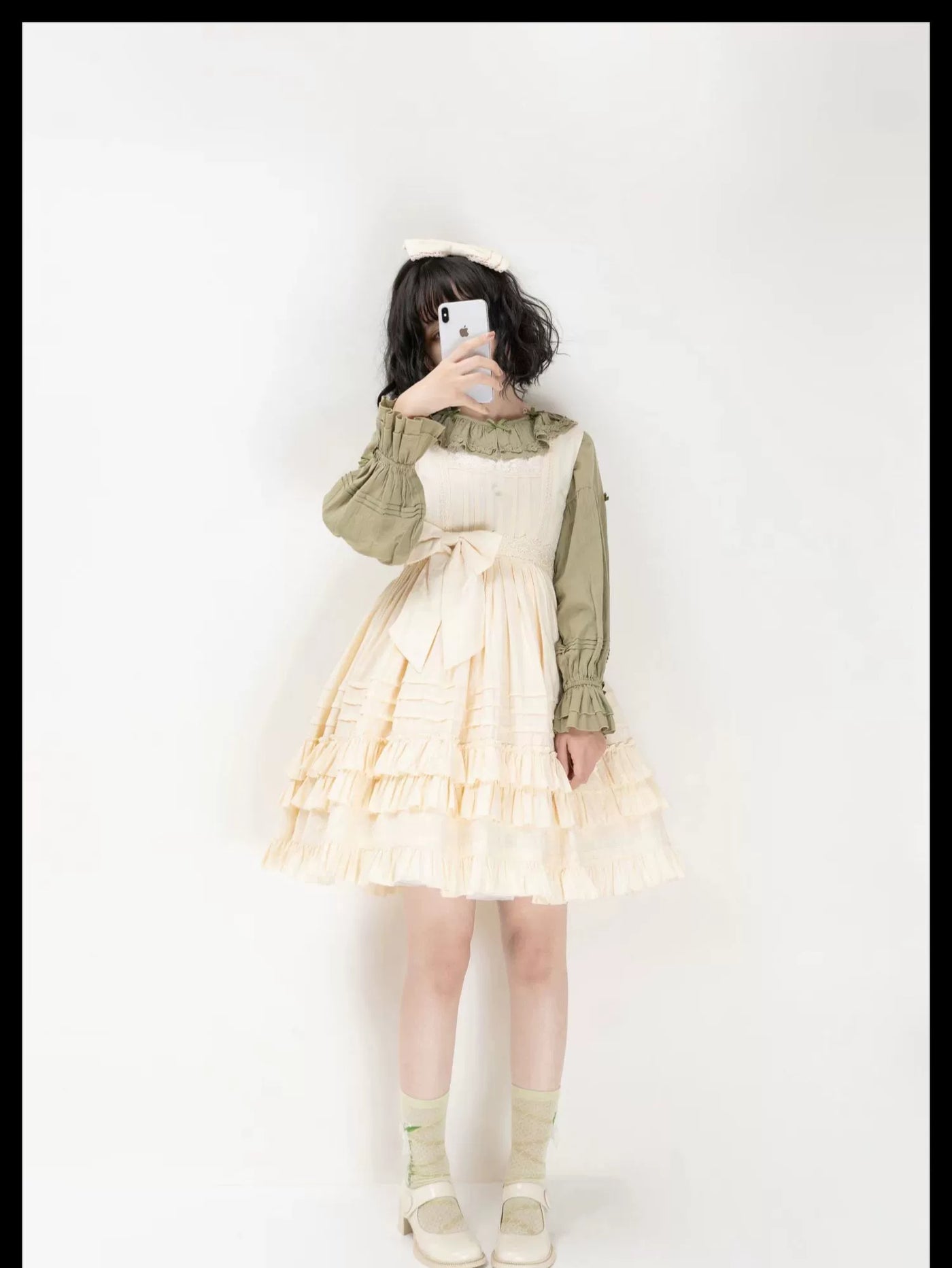 Strawberry Witch - Elegant Lolita Jumper Dress Solid - Color JSK JSK Dress