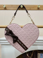 Heart-shaped bag / pink (in stock)