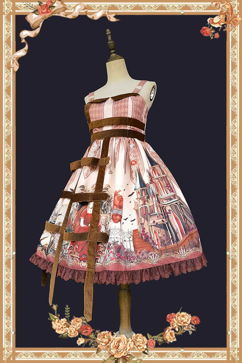 Infanta - Midnight Magic - Gothic Print JSK & Accessories