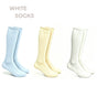 Yellow + blue + white 3-piece set / One Size