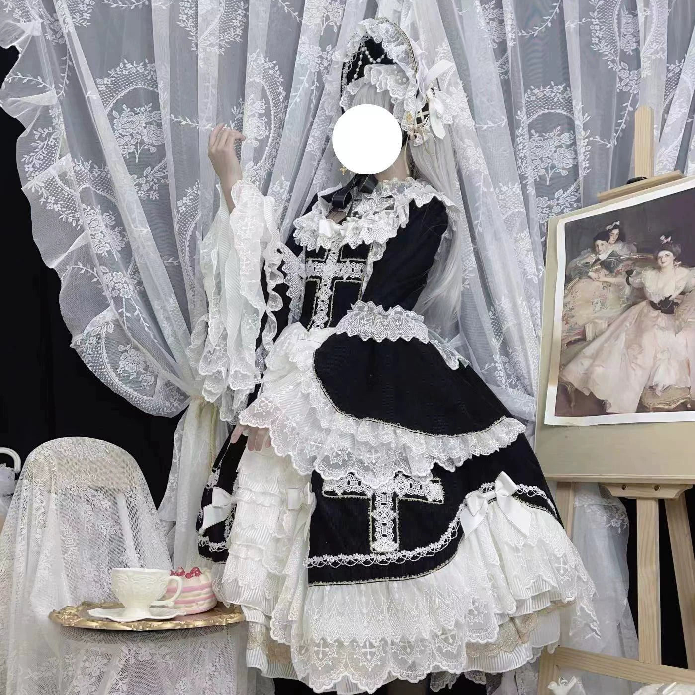 Candy Souffle - Angel Type II: Dark Night - Bridal OP Dress Set