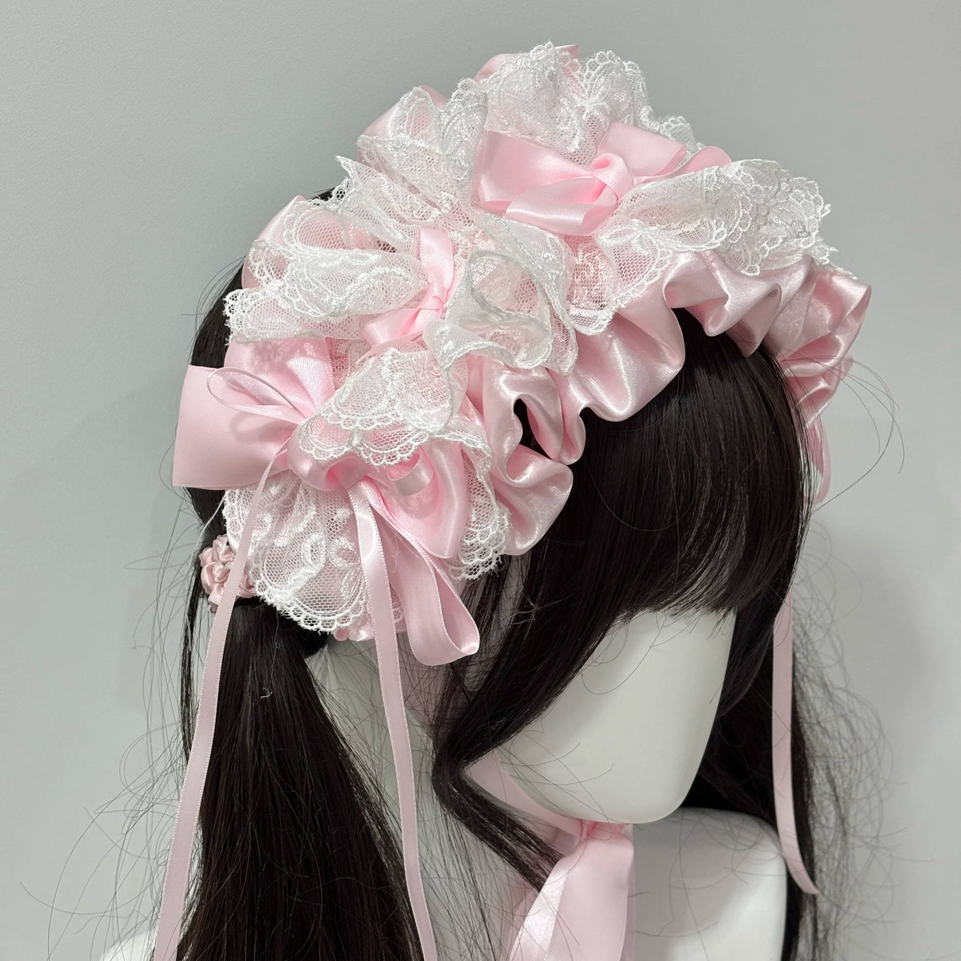 Cat Tart - Ballet Ribbon - Satin Bow Headband with Long Trailing Ribbons