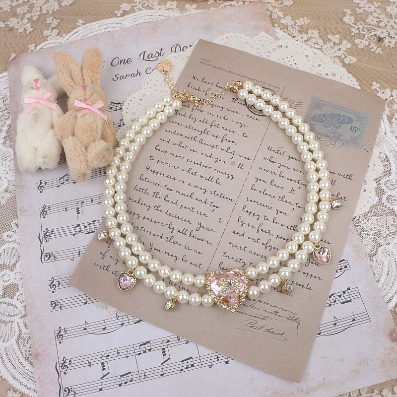 Independent Brand - Pearl Bead Collection - Necklace, Bracelet or Large Bow Accessory with Pearl Variants