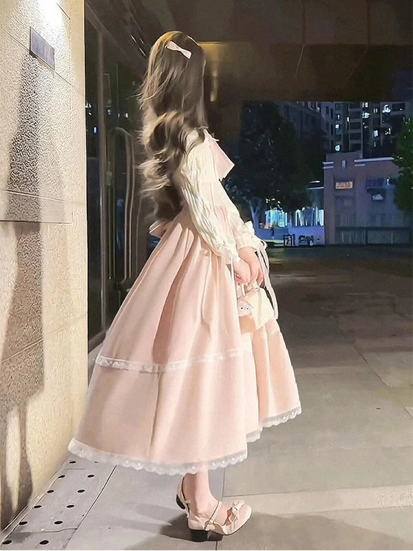 Creamy - Young Lady - Bow-Waist Princess Dress