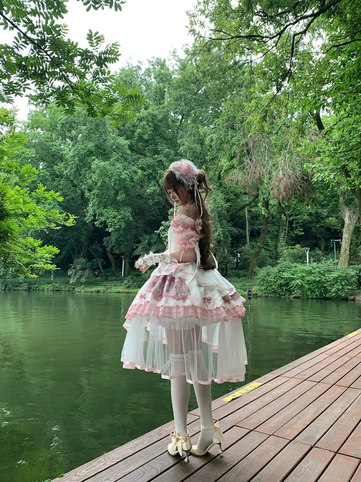 tonight - Lost Dreamland - Dreamcore Ballet Separates with Asymmetrical Vest and Skirt Options