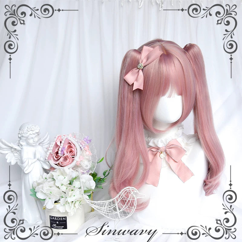 Sinwavy Sweetheart pink-purple twin-tail wig - view 3