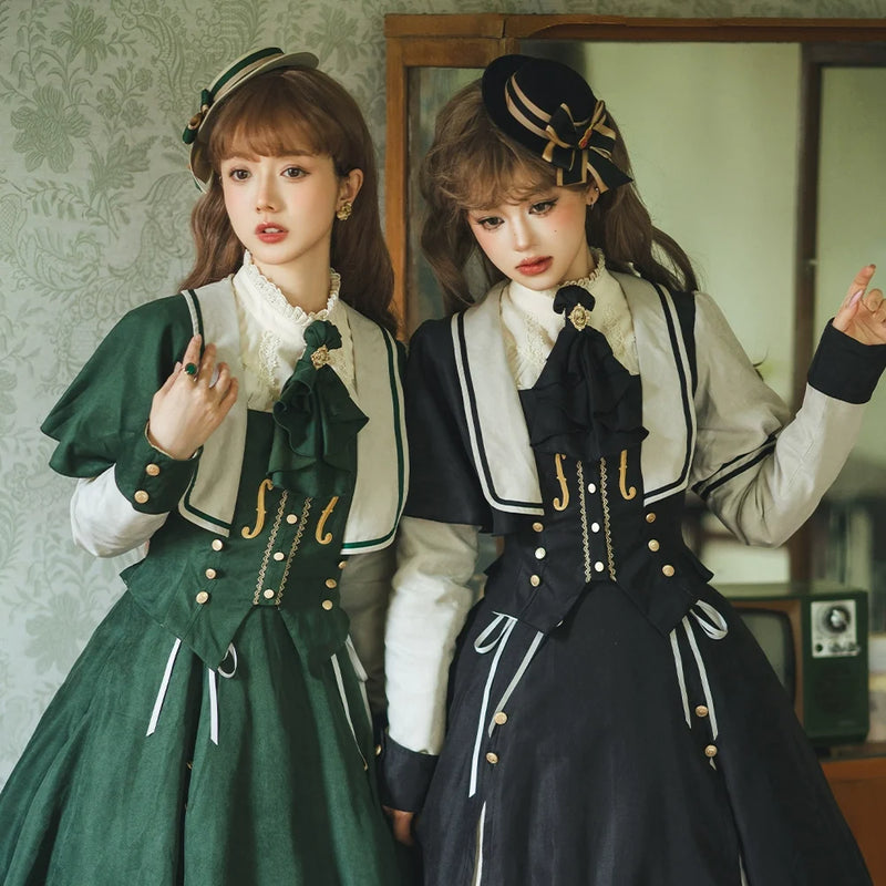 Miss Point - Elegant Lolita Top Hat - Golden Movement Lolita Hat