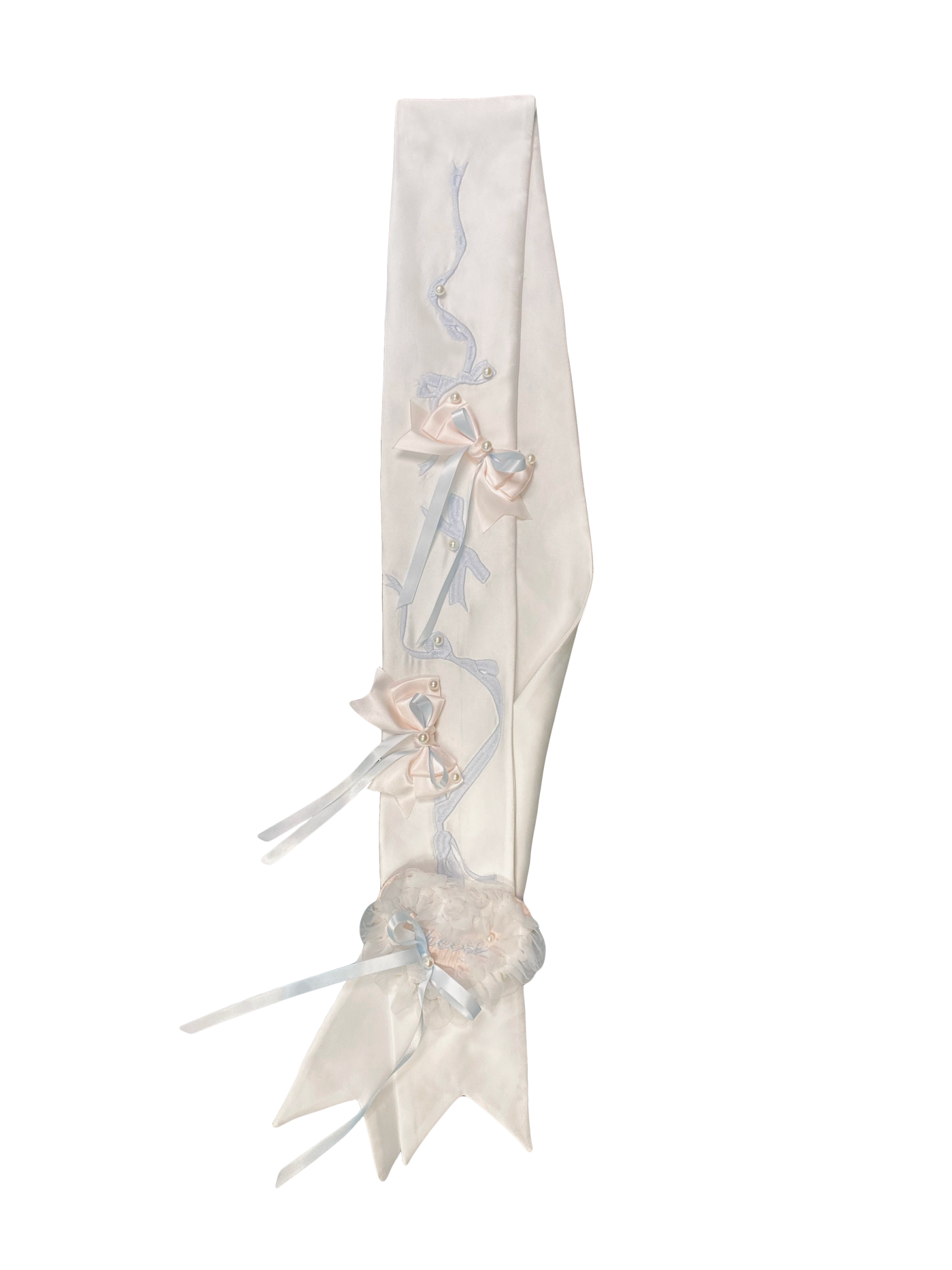 rosedecheese - Misty Reverie - JSK Dress with Layered Lace and Blue Bows