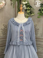 S / grey blue