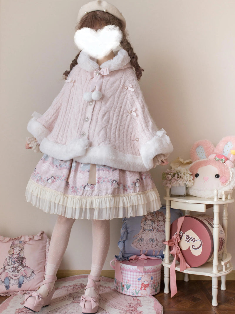 Slightly Sweet Baileys Knitted Lolita Cape — additional product view