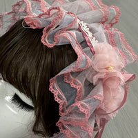 Zhijinyuan - Shimmering Gift Box - Headwear, Tulle Trains and Chokers - Bingguo Mix Headdress / One Size