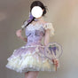 (Full set) hair accessory + dress, neck accessory included / S