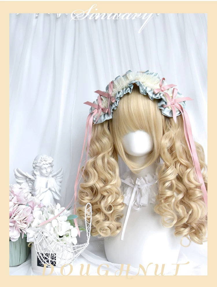 Sinwavy platinum blonde doll curl ponytail wig - view 6