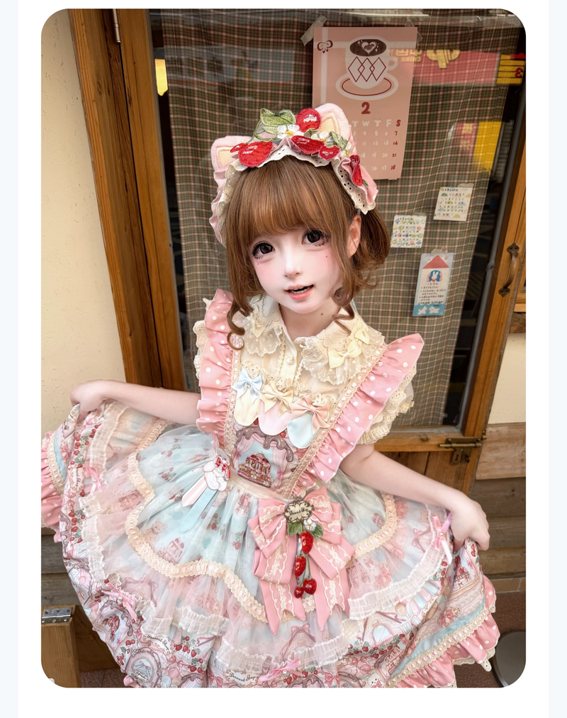 Jelly Girl - Sweet Lolita Spring Dessert - Sweet lolita JSK dress