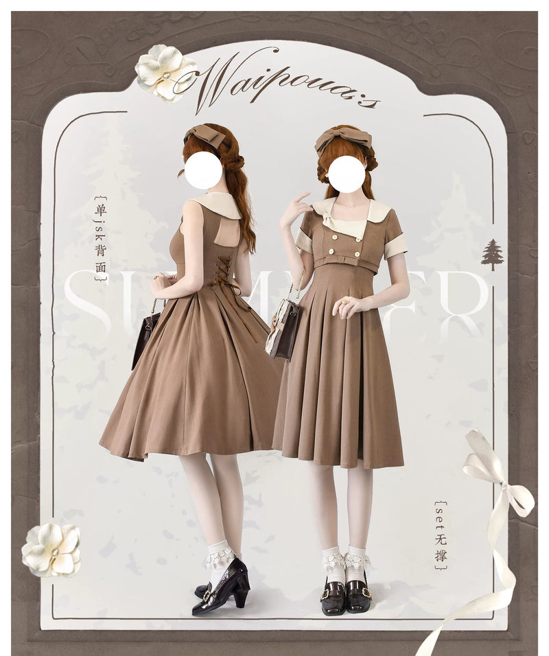 Forest Wardrobe - Huai Bo Wa Summer - Dress and Cropped Jacket - 6