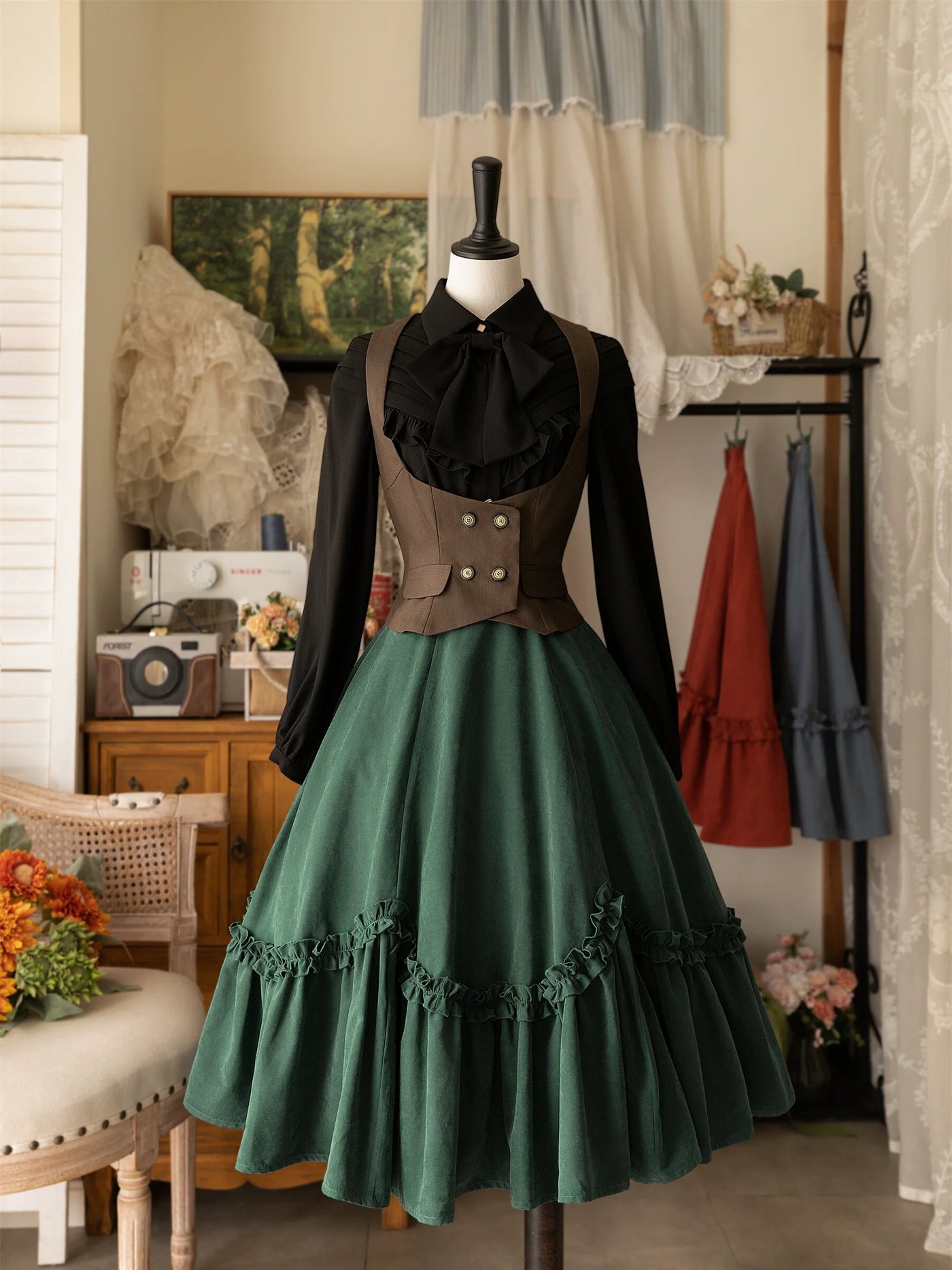 Forest Wardrobe - 4.0 Chest Support Vest Elegant - Autumn/Winter Vest Outerwear