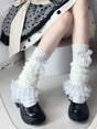 White / One size (fits leg circumference up to 40)