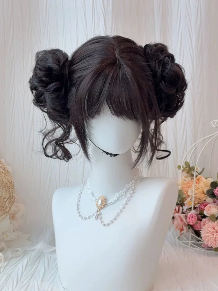 Kunkun Fish detachable wispy hair bun - view 2