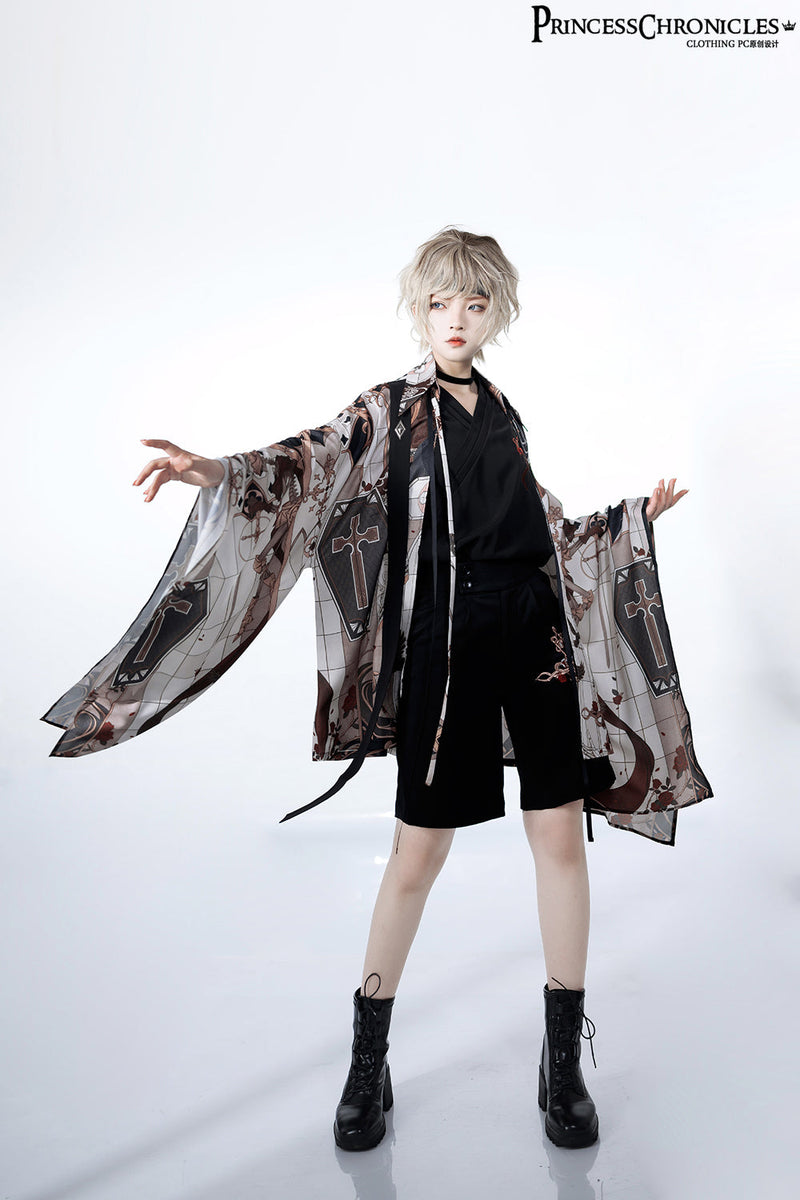 Princess Chronicles - Night Instructions - Summer VintageLolita Haori