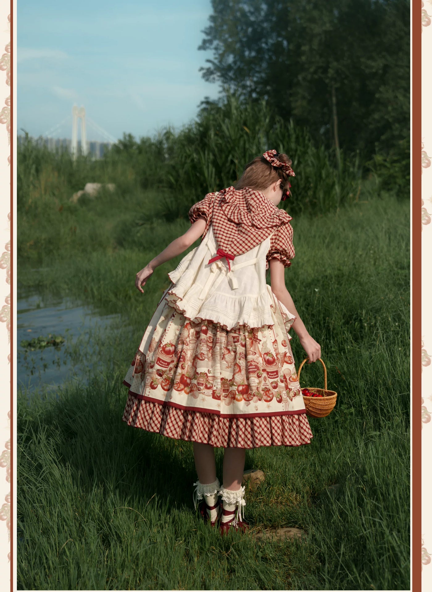WF - Tomato Can - One-Piece Dress and Coordinate Pieces with Tomato Print
