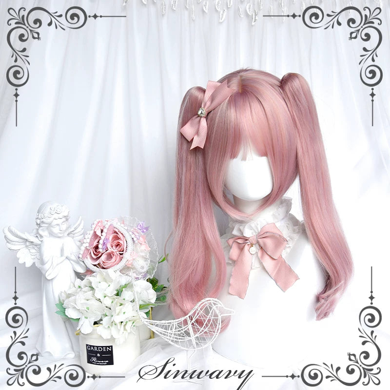 Sinwavy Sweetheart pink-purple twin-tail wig - view 6