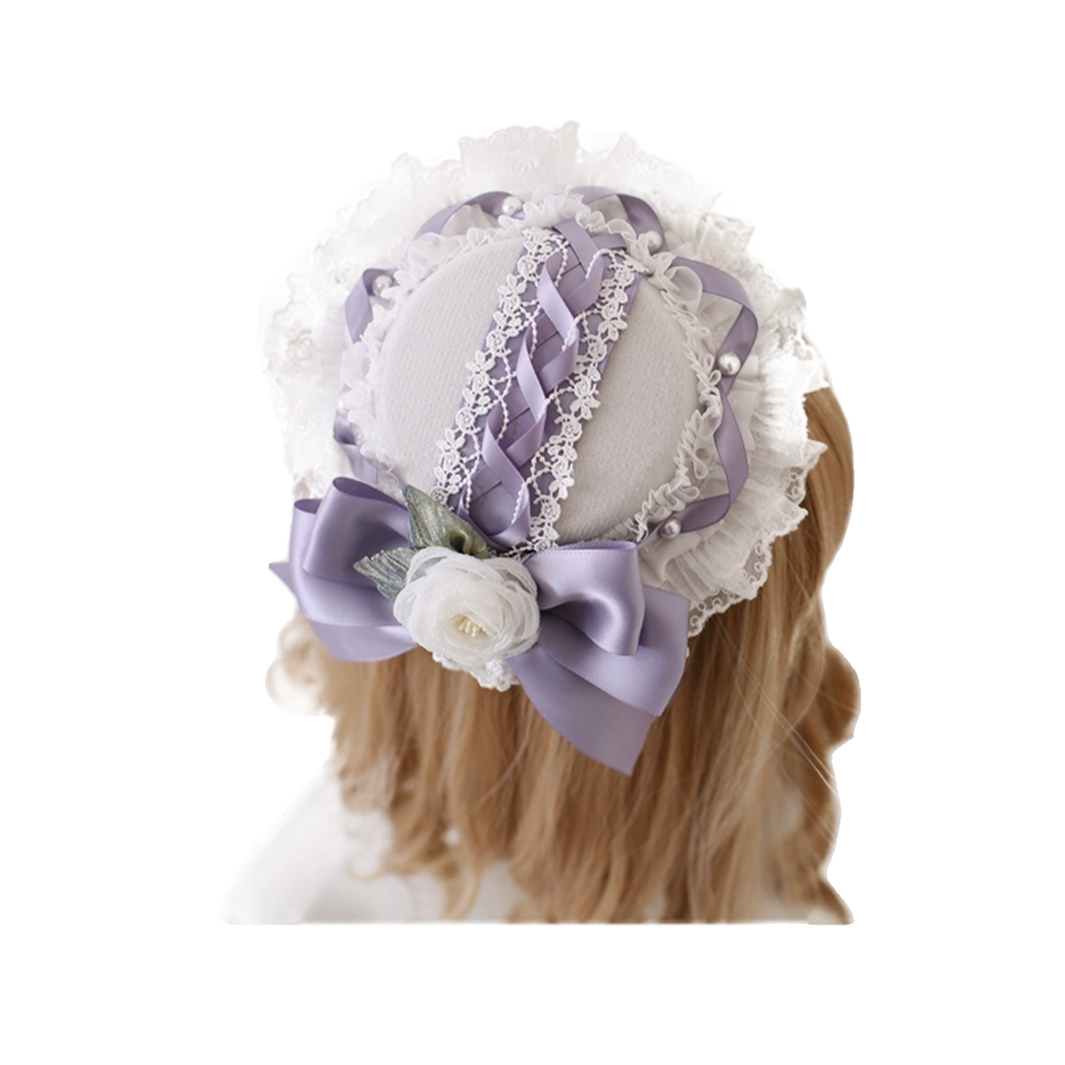 Xiaogui - Elegant Lolita Headdress Bow KC - Cuffs Hairpins Headwear