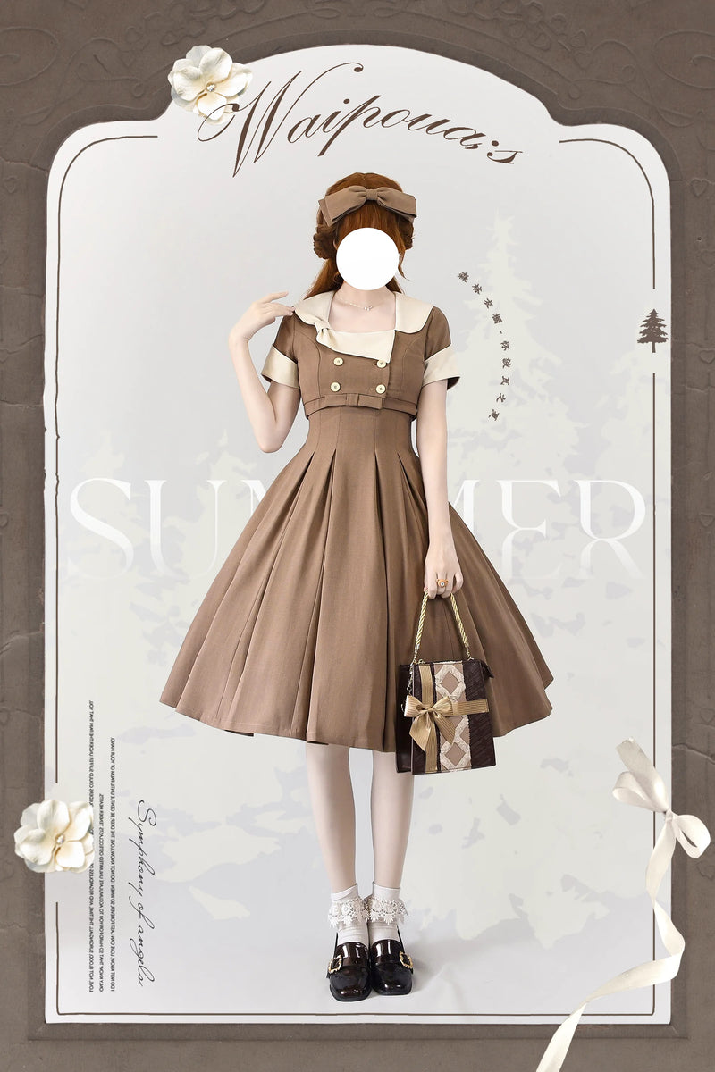 Forest Wardrobe - Huai Bo Wa Summer - Dress and Cropped Jacket - 8