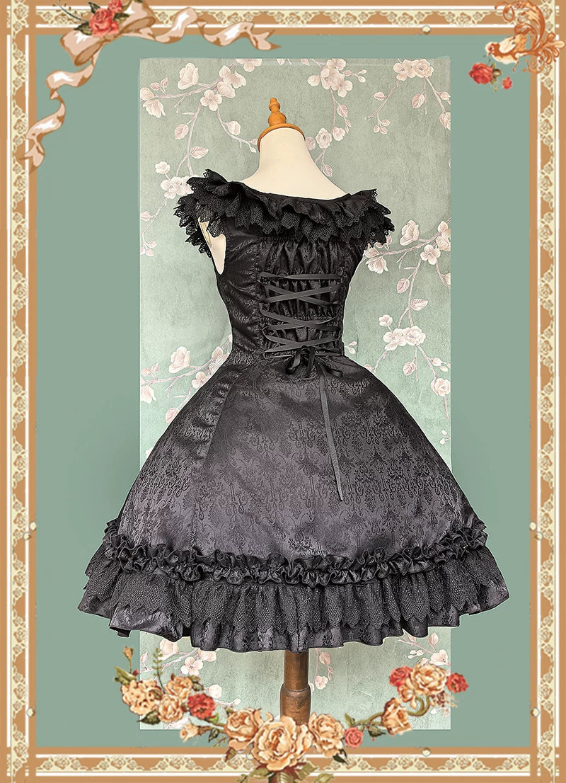 Infanta - Floral Canon - Tonal Jacquard JSK