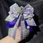 Snowflake Diamond Bow (Light Purple)