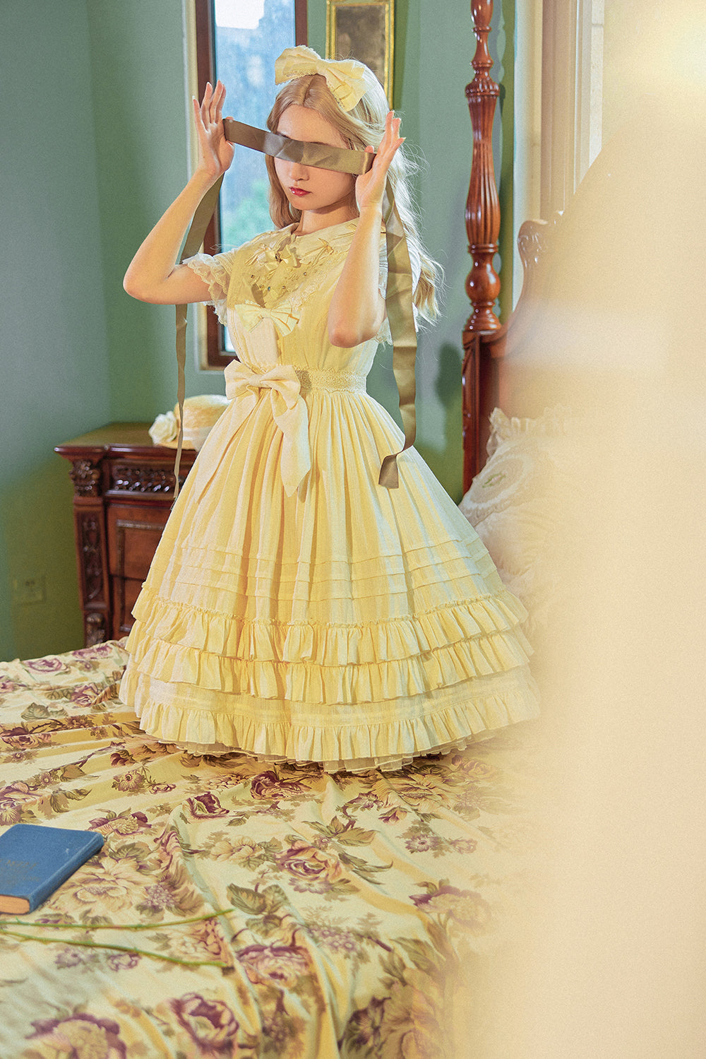 Strawberry Witch - Nelly Girl - Cotton Summer Lolita JSK Dress with Embroidery