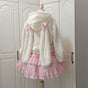 Light Ivory - Short Coat, Ready-Stock Option / One Size