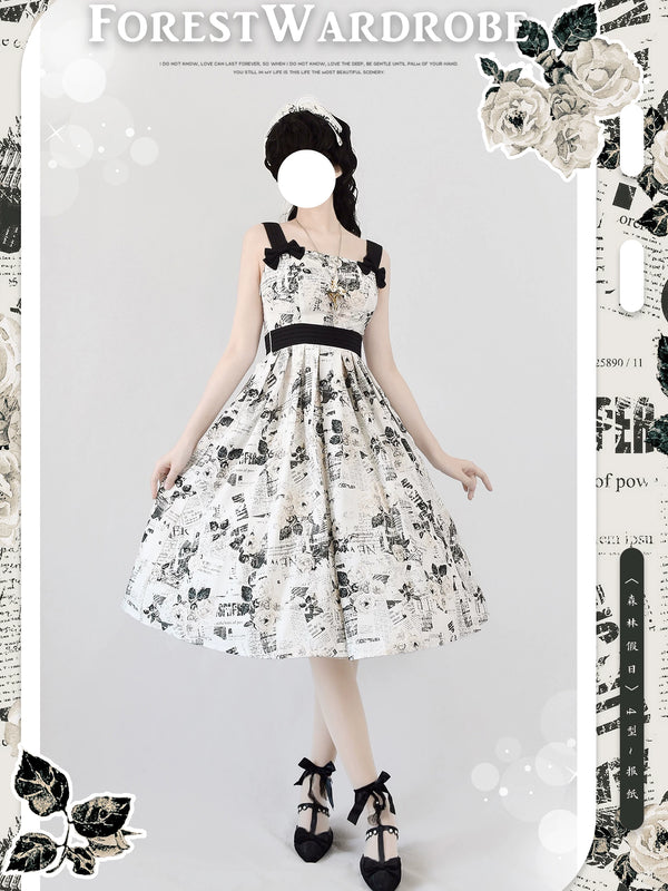 Forest Wardrobe - Forest Holiday - Printed JSK Dress - 1