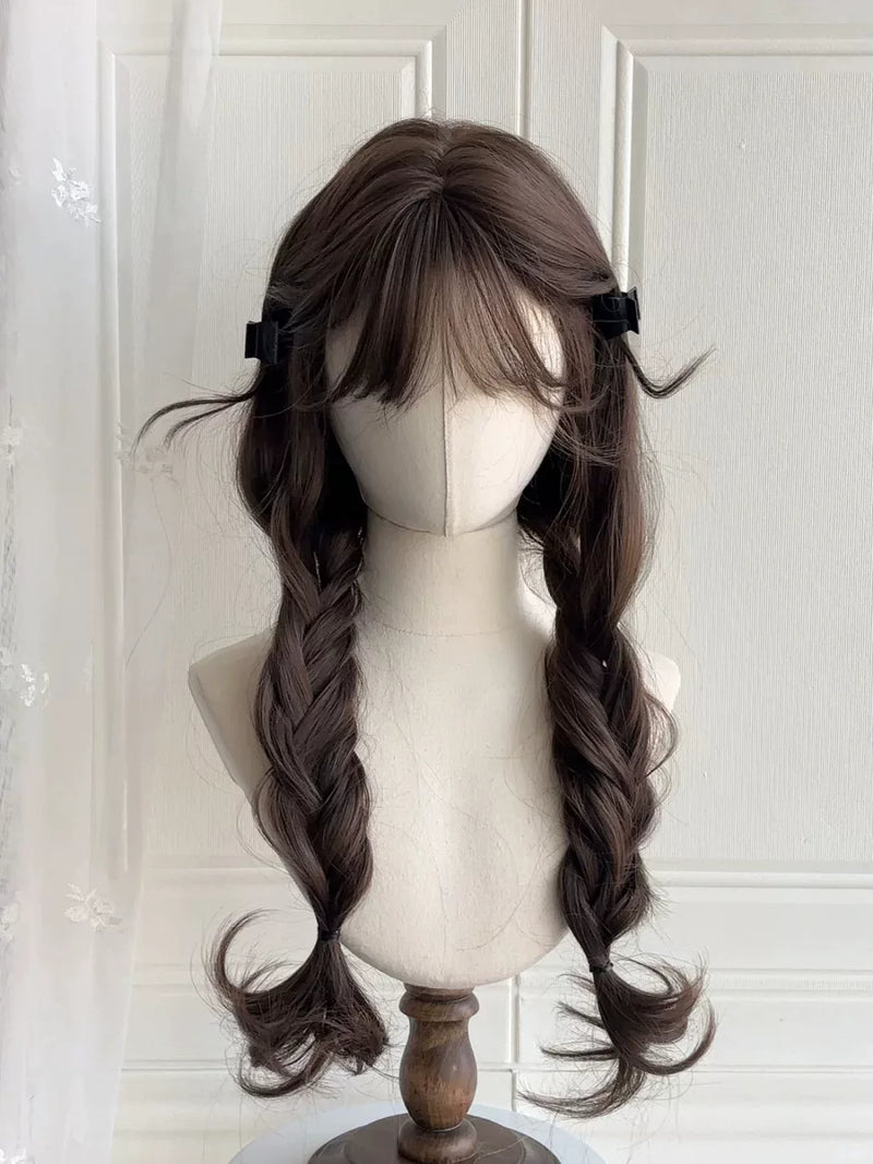 Rocking Horse Curls long black-brown curly wig - view 5