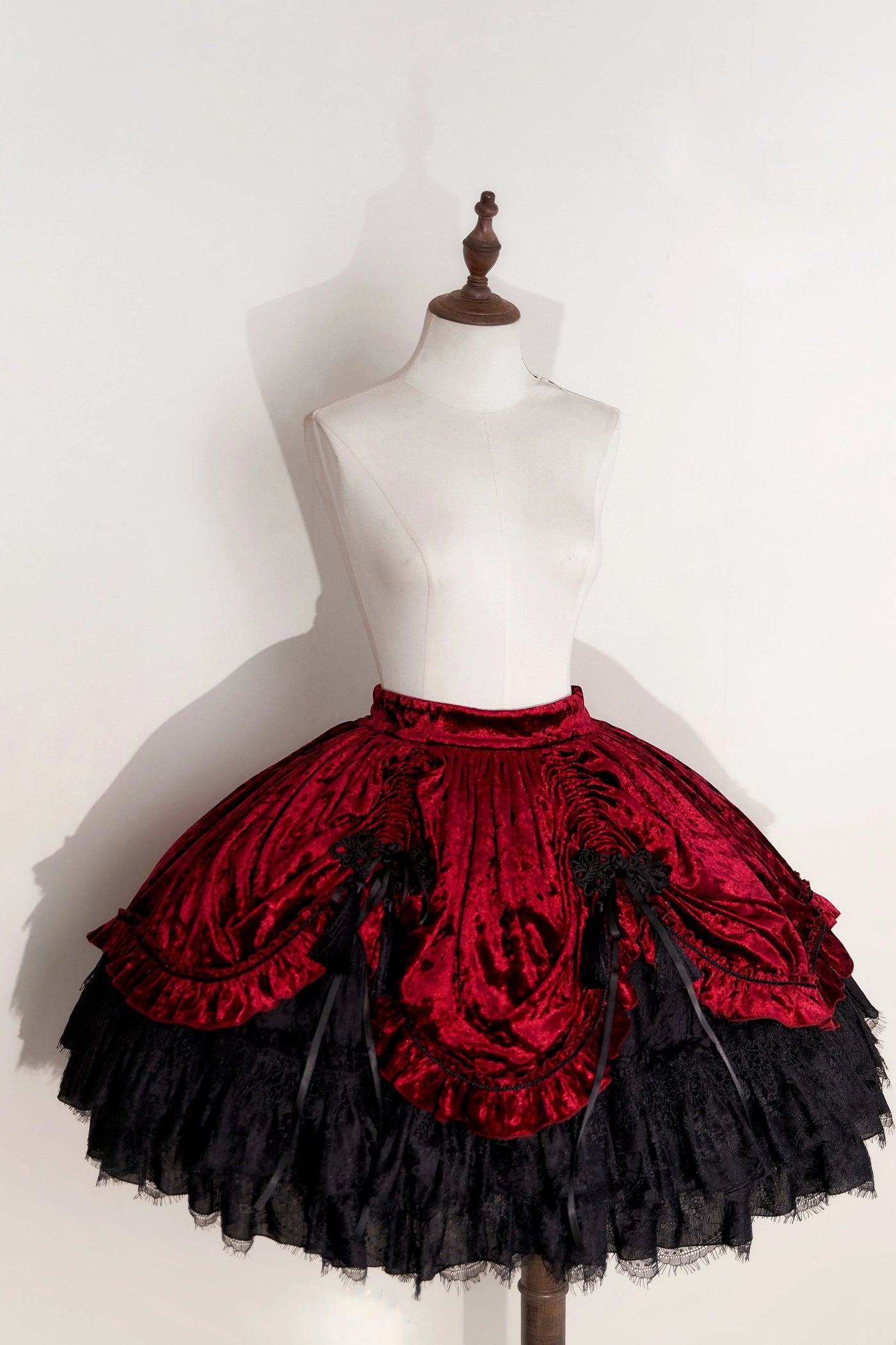 tonight - Yan She Ling - Velvet Hime-Sleeve Top, Vest or Lift-Up Skirt