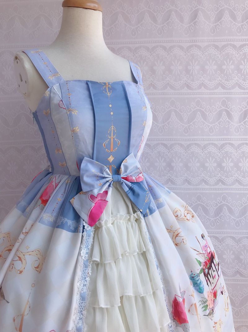 Yilia - Summer Dessert Front Opening Lolita - JSK JSK Dress