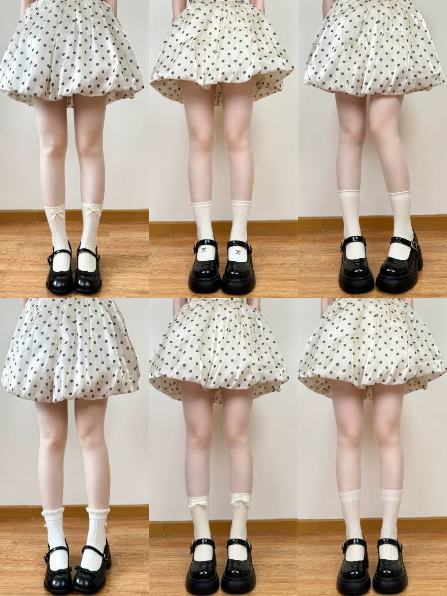 Chubby Bear Tales - Lace Sock Collection - One-Size Socks with Lace Trims and Bow Variations