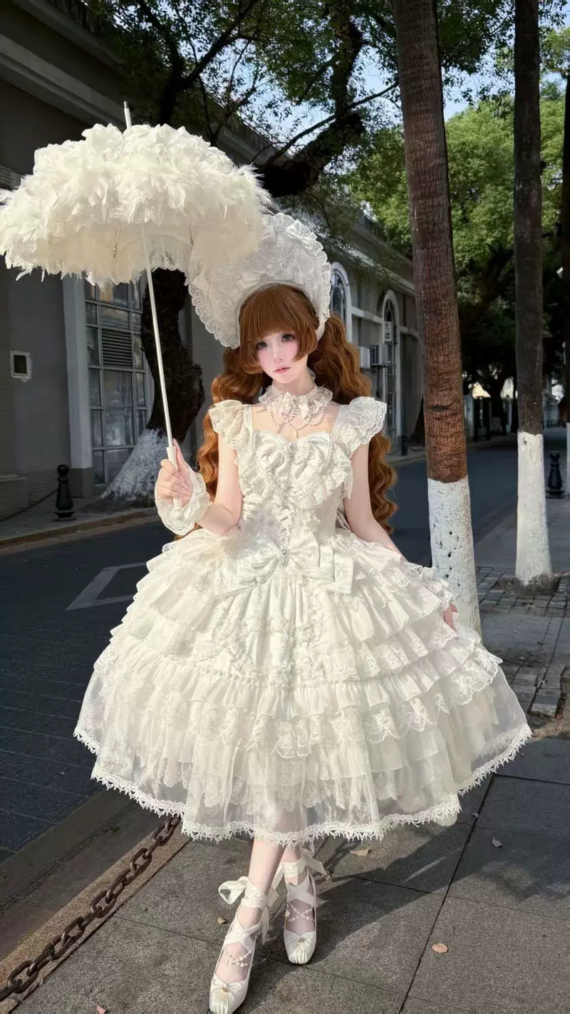 Miaolin Original - Rose Oath - Sweet Lolita JSK dress