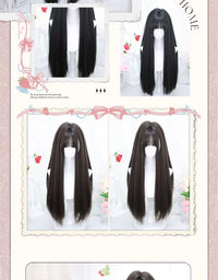 Dalao Home - Academy - long straight full wig - Academy Natural Black