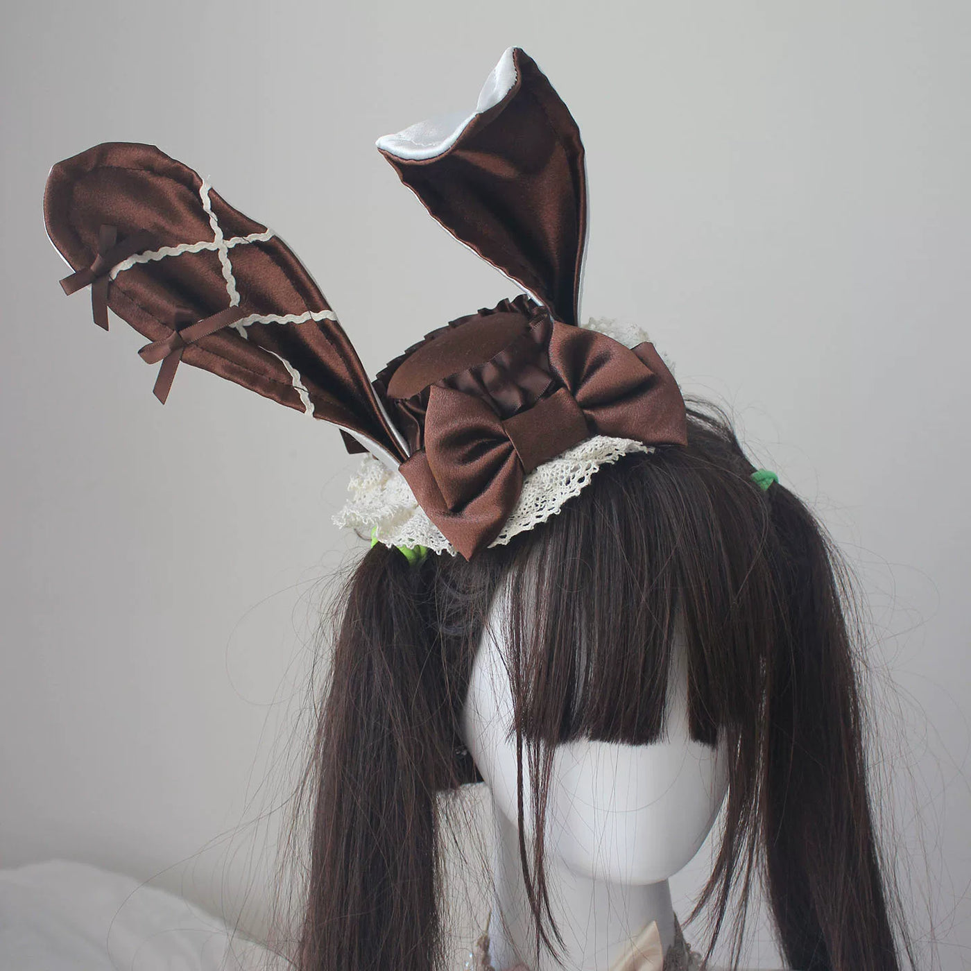 Deer Girl Handmade - Brulee Rabbit - Rabbit-Ear Headwear with Shapeable Ears