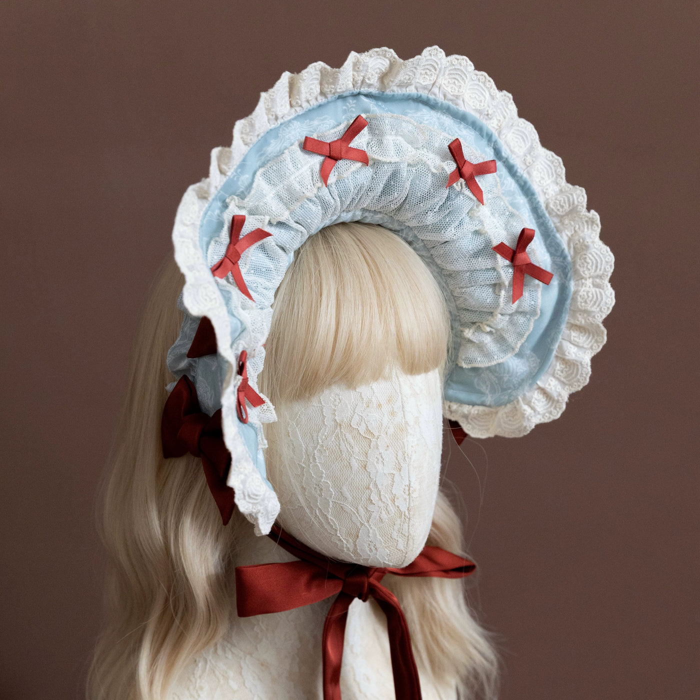 DayRabbit - Muffin Postman - Handmade Lolita Accessories Including Headwear, Brooches and Bows